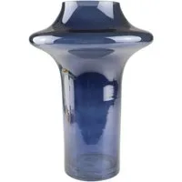 AM Design Dekovase Bauchige Glasvase in Blau, als farbenfrohes Statement