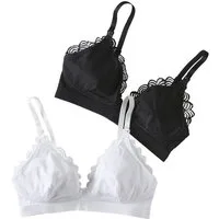 Envie de Fraise Still-BH Still-BHs mit Spitze, Bio-Baumwolle 2er-Pack