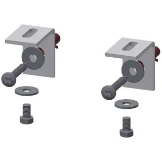 KWC Aquarotter Abzugssicherungs-Set, VARIUS, Aluminium, weiß, 2030051369, 2030051369 2030051369