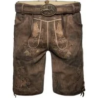 Spieth & Wensky Trachtenlederhose Fassing Herren (1-tlg) Trachtenlederhose, Trachtenhose, Bayerische Lederhose, Oktoberfest