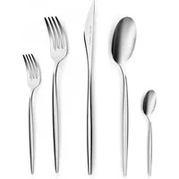 Karaca Besteck-Set Karaca Lizbon Besteckset 60 teiliges für 12 Personen Besteck Set (60-tlg), 12 Personen, Stahl, Besteck Set mit Messer Gabel Löffel Edelstahl Spülmaschinenfest