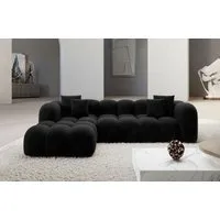 Sofa Dreams Ecksofa Stoffsofa Eckcouch Polster Eck Sofa Formentera L Form kurz Stoff, Loungesofa