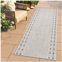 Tapiso Läufer MELISSA, rechteckig, Höhe: 6 mm, Indoor & Outdoor, UV-beständig, wetterfest, modern