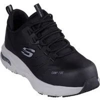 Skechers ARCH FIT SR EBINAL - Max Komfort und Sicherheit - Damen S3 SR ESD Arbeitsschuh Arch Fit Einlegesohle mit zertifizierter Unterstützung des Fußgewölbes