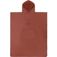 normani Unisex-Bademantel Weicher Mikrofaser Badeponcho Nosara, 110, Polyester, Kapuze, Schlupf, Surfer Poncho + Badetuch aus recyceltem Material