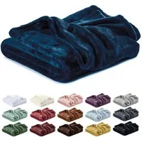 Wohndecke Kuscheldecke, Fleecedecke, Wolldecke flauschig und weich, Lavea, Sofadecke, Atmungsaktiv & Hautfreundlich, Decke