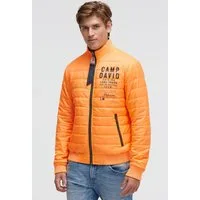 CAMP DAVID Wendejacke mit Rippbündchen im Ärmel