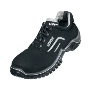 uvex motion style Sicherheitsschuh Halbschuhe S2, schwarz/silber schwarz/silber 50 - 6978850