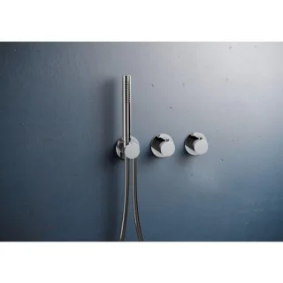 Herzbach MODUL7 Thermostat Fertigset 70.702001.1.01 2/3 Verbraucher Chrom