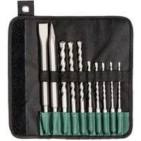SDS-plus Bohrer-Meisselset SP, 10-teilig, Meißel- & Bohrer-Satz