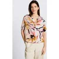 TOM TAILOR Kurzarmbluse Blusen & Shirts Bluse mit Muster