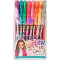 TOPModel Gelroller TOPModel Regenbogen Glitzer Gelstifte im 8er-Set