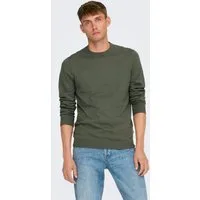 ONLY & SONS Strickpullover ONSLOUI REG 12 MEL CREW KNIT NOOS