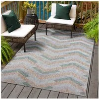 Sanat Teppich Melissa 8004, rechteckig, Höhe: 10 mm, Kurzflor, In -und Outdoor geeignet, Wohnzimmer