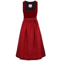 MarJo Dirndl Dirndl Rabenstein 70cm Länge feuerrot