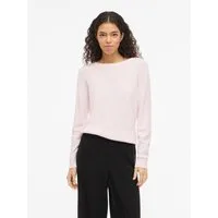 Vila Rundhalspullover VIRIL O-NECK L/S KNIT TOP - NOOS Viskosemischung, regular fit