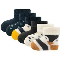 Ewers Socken Newborn Socken Pinguin (6-Paar)