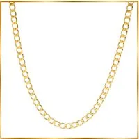 GOLDKLEIN Goldkette 14 Karat 585 Echtgold Gold Stil Panzerkette 40cm - 55cm Halskette, Bestpreis - Damen Herren mit Schmuckbox - Sale 31.08.2026
