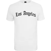 MisterTee T-Shirt MisterTee Herren Los Angeles Wording Tee (1-tlg)