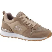 Skechers OG 85 - GOLDN GURL Sneaker Schnürschuh, Original-Retro-Jogginschuh mit Air-Cooled Memory Foam®