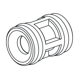 KWC Drosseleinsatz komplett 1/2", D14x18 schwarz,534811 534811