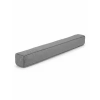 Beautissu Zugluftstopper Zugluftstopper für Türen 90cm Levante, Grau, Stoff Windstopper Tür Zugluftstopper Fenster Haustür Kältestopper