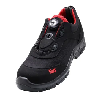 Sicherheitsschuhe | EWS | Dynamic Safety S3 - Red/Black Edition | Stahlkappe | Größe 38-48 | Arbeitsschutz Größe:EU 38 / UK 5