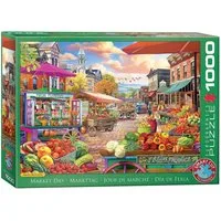 EUROGRAPHICS Puzzle Eurographics 6000-5860 - Market Day, Markttag, Puzzle, 1000 Teile, Puzzleteile