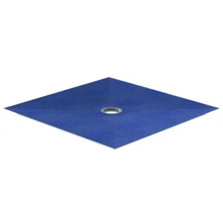 Schedel Multistar plan Duschelement SKR32012 90 x 90 x 4 cm, quadratisch, Ablauf mittig