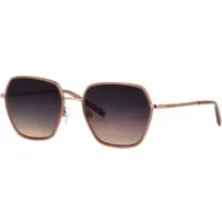 Marc O'Polo Sonnenbrille Modell 505122 Form Hexagon, Logoschriftzug auf Bügel, Metallfassung