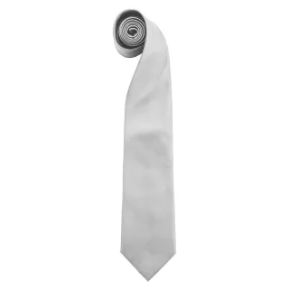 Premier - "Colours Fashion" Krawatte für Herren (Silber)