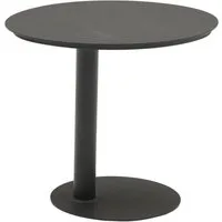 dasmöbelwerk Gartentisch Couchtisch Madison Gartentisch Loungetisch Oval 33x45x40 cm Anthrazit