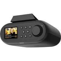Hama DAB-Radio (mit Bluetooth, Digitalradio, FM/DAB plus, Radiowecker) Digitalradio (DAB) (5 W, Unterbauradio mit Montagematerial)