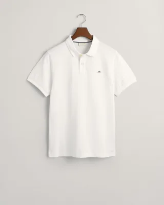 GANT - Archive Shield Piqué Poloshirt white - Gr. - M