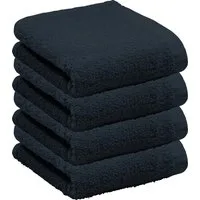 REDBEST Gästehandtuch Gästetuch "Oceanside" 4er-Pack, Leichtfrottier, Leichtfrottier Uni