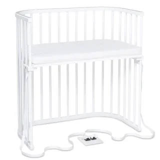 Babybay Boxspring Beistellbett mit Matratze Classic Cotton