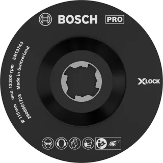 Bosch PRO X-LOCK SCM Stützteller mit Mittelstift - 2608601723
