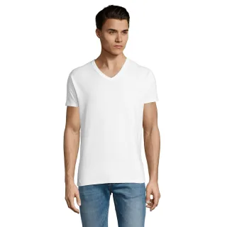 SOLS - "Imperial" T-Shirt V-Ausschnitt für Herren (Weiß)