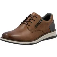 Rieker Schnürschuh Festtagsschuh, Halbschuh, Business-Schnürer mit weicher Innensohle