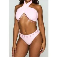 Moda Minx Triangel-Bikini-Top Hera (1-St), mit tollen Schmuck-Elementen