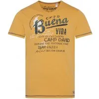 CAMP DAVID T-Shirt mit Vintage Print