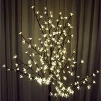 Nipach LED-Lichterkette BA11639 LED Lichterbaum 200 Blüten 150cm