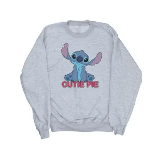 Disney - "Lilo And Stitch Stitch Cutie Pie" Sweatshirt für Mädchen (Grau)