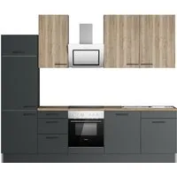 OPTIFIT Küchenzeile Fiona, Breite 290 cm, mit Hanseatic-E-Geräten, in Premium oder Basic