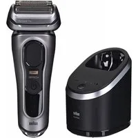 Braun Elektrorasierer 218221 Wet&Dry Series 9 Rasierer Grau