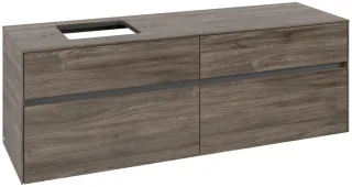 Villeroy & Boch Waschtischunterschrank Collaro C13500 1600x548x500mm Stone Oak C13500RK