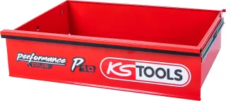 KS Tools Schublade mit Logo und Kugelführung zu Werkstattwagen P10, 568x398x145 mm - 873.0008-R002P