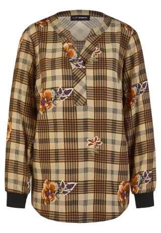 Doris Streich - Bluse karamell - Gr. - 48
