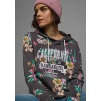 KangaROOS Kapuzensweatshirt mit Kapuze und Kordelzug, Langarm, hüftbedeckende Länge