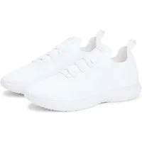 Tommy Hilfiger TH KNIT EXTRALIGHT RUNNER Slip-On Sneaker Freizeitschuh, Halbschuh, Slipper mit elastischen Schnürsenkeln